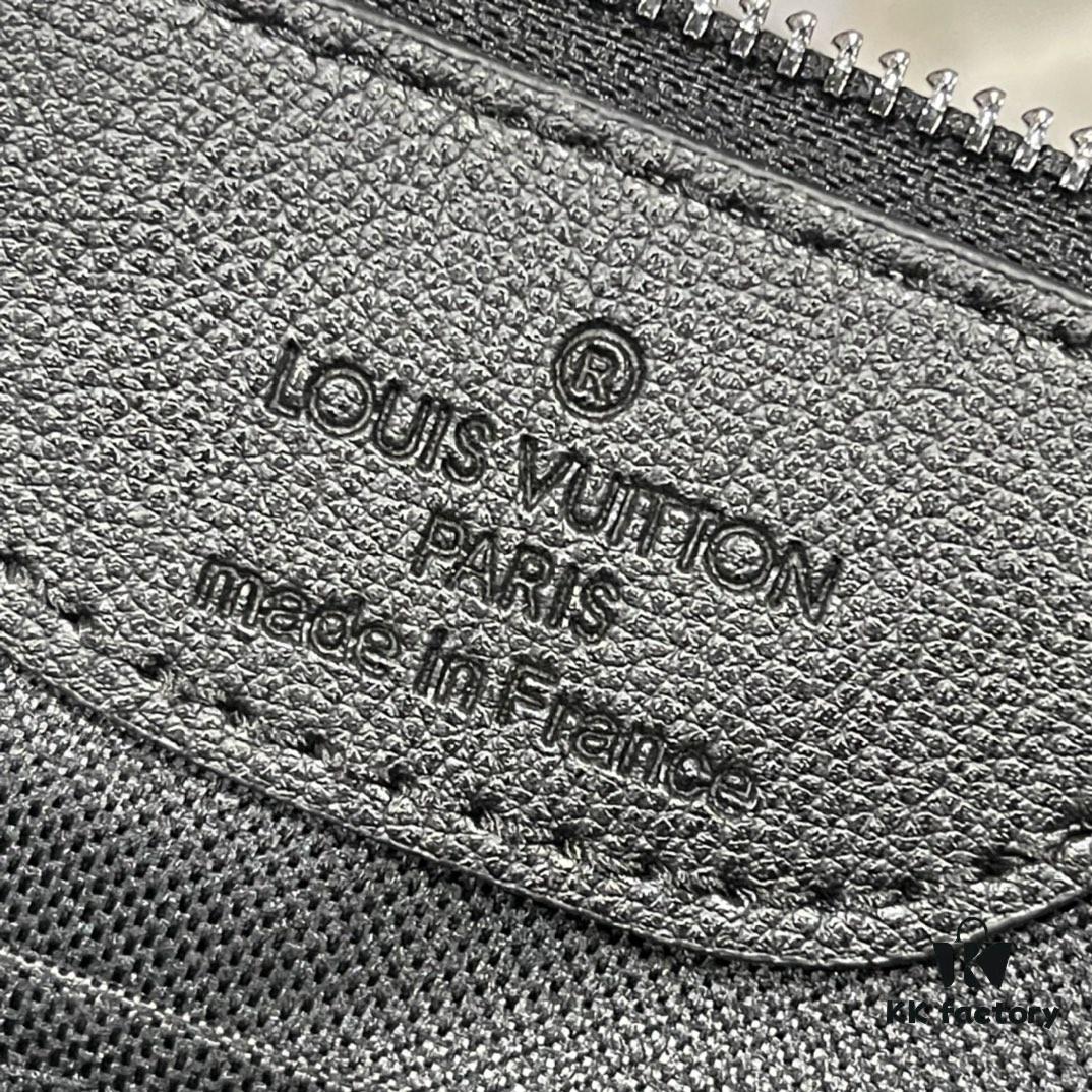 Upgraded Version 59960 Embossed 46098 Black Flower Full Edition New Sac Plat Cross Handbag