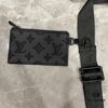 Upgraded 2-Piece Set M64608 M81115 M81972 M81124 M81753 M81431, Inspired by Louis Vuitton Pochette Voyage Clutch in Monogram Shadow Leather