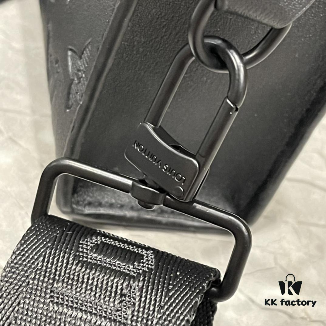 Upgraded 2-Piece Set M64608 M81115 M81972 M81124 M81753 M81431, Inspired by Louis Vuitton Pochette Voyage Clutch in Monogram Shadow Leather