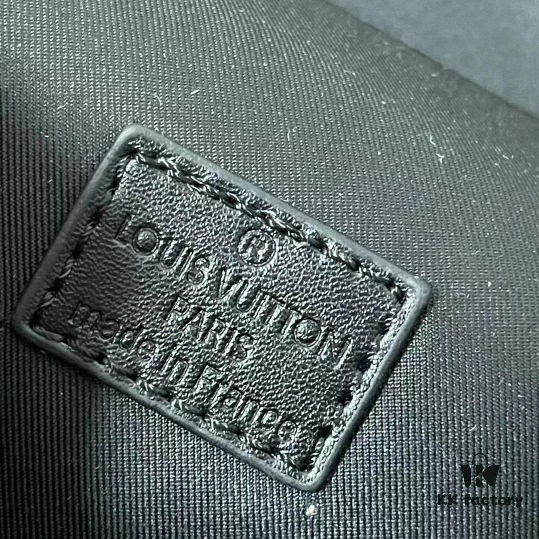 Upgraded Version M82077 M82070 Black Flower, Old Flower, Full Leather Embossing Latest Vertical Trunk Mini Bag