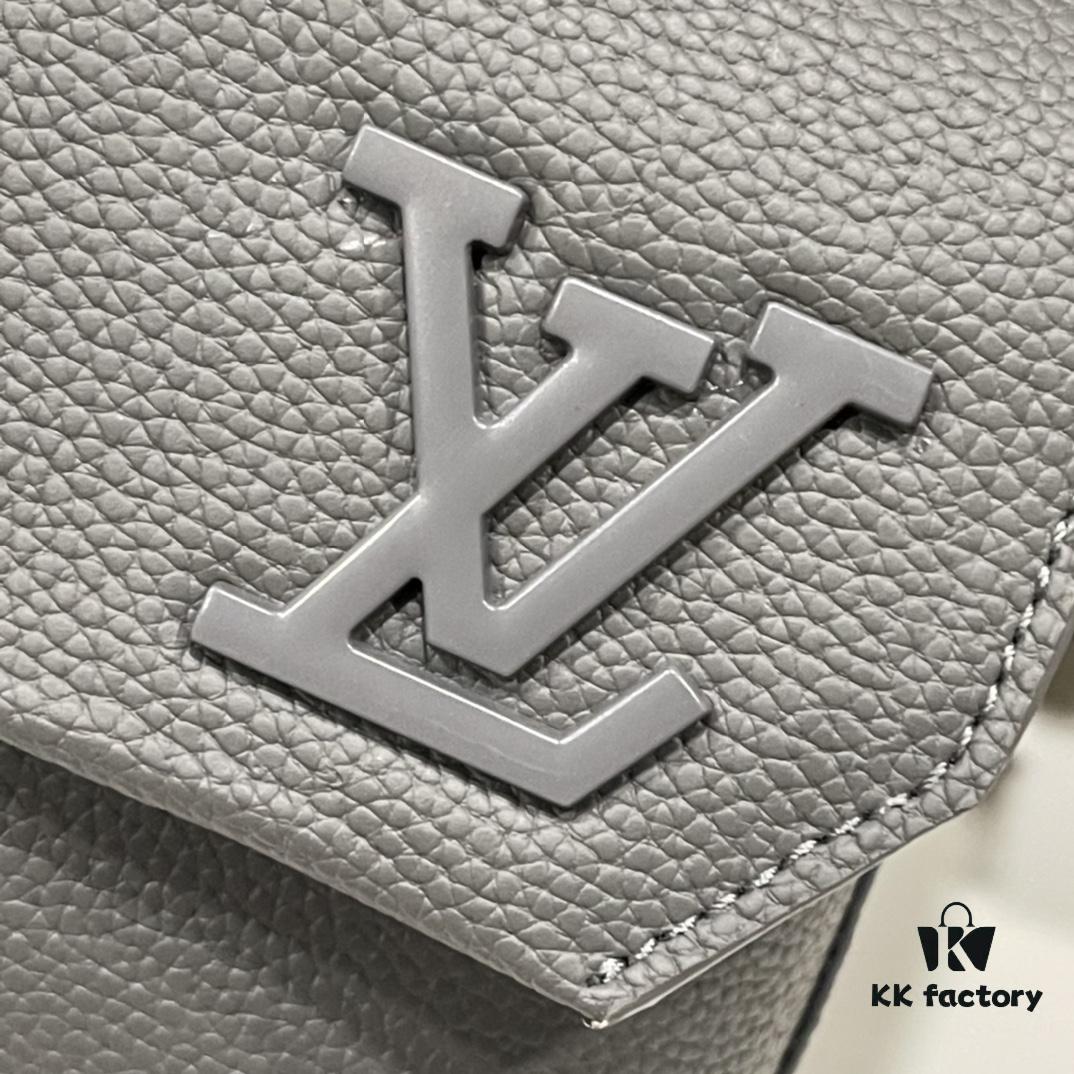 Upgraded M22482 M22611 Latest Fastline Messenger Bag in Soft Cowhide Leather