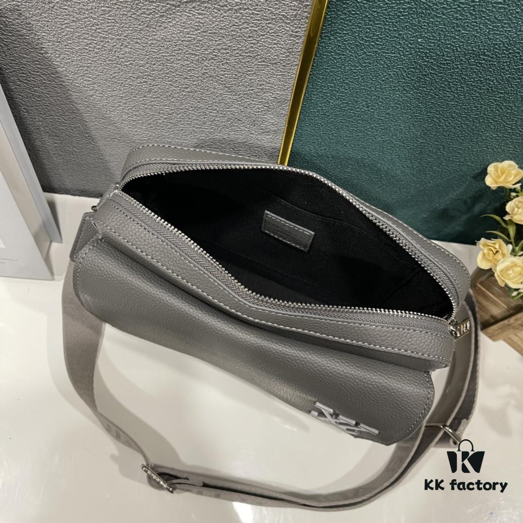 Upgraded M22482 M22611 Latest Fastline Messenger Bag in Soft Cowhide Leather