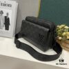Upgraded M22482 M22611 Latest Fastline Messenger Bag in Soft Cow Leather