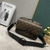 Upgraded M46795 M23742 Black Floral Embossed Men's Latest Messenger Bag Steamer Collection