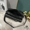 Upgraded M46795 M23742 Black Flower Embossed Latest Men's Steamer Messenger Bag