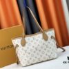 M40995 M40994 White Flower Parent-Child Bag Classic Shopping Bag Louis Vuitton New Neverfull