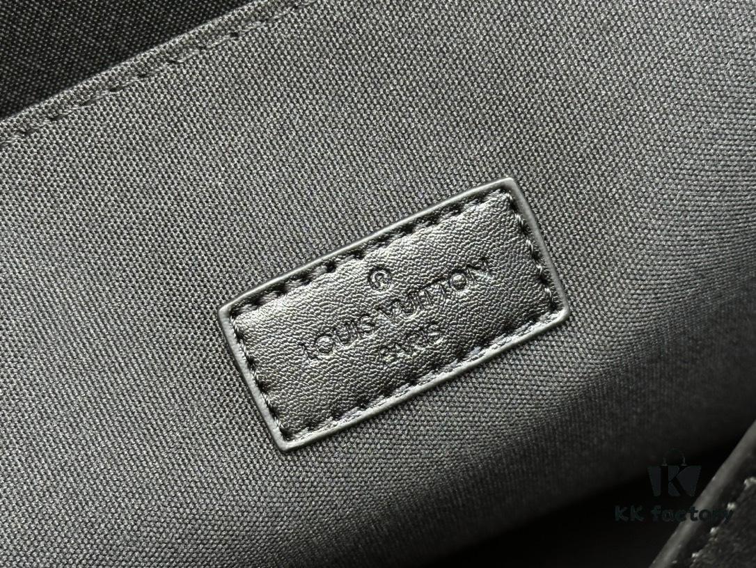 N24786 N47059 Sac Plat 24H Bag in Monogram Eclipse Coated Canvas