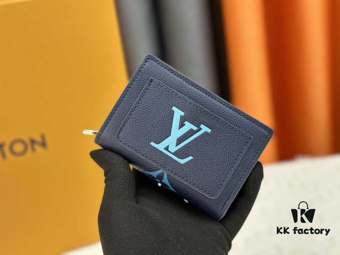 LV Top Replica M80152 Cléa Wallet in Monogram Empreinte Soft Grained Calfskin with Signature Pattern