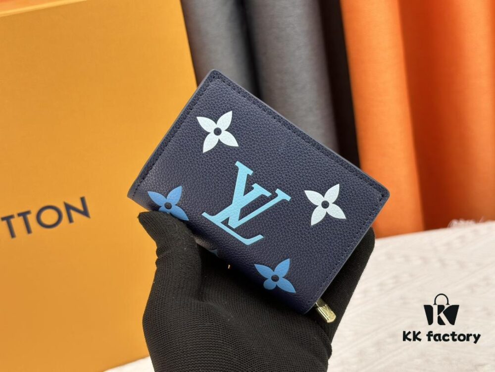 LV Top Replica M80152 Cléa Wallet in Monogram Empreinte Soft Grained Calfskin with Signature Pattern