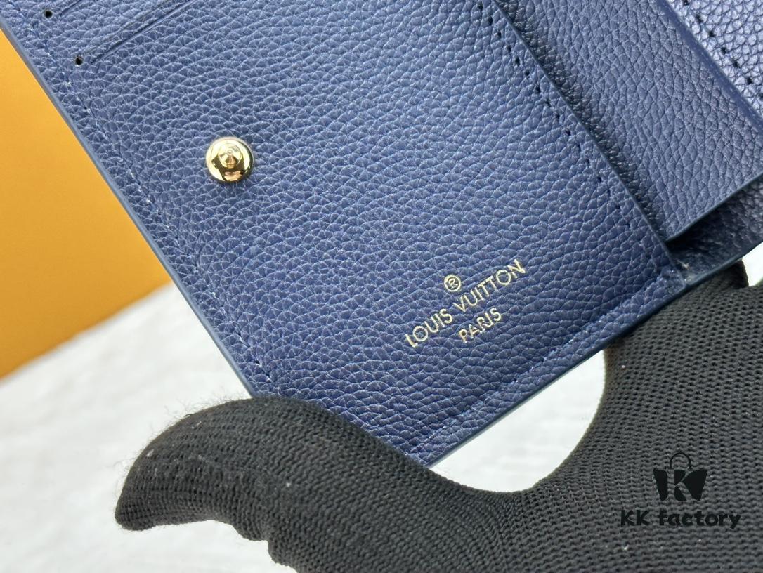 LV Top Replica M80152 Cléa Wallet in Monogram Empreinte Soft Grained Calfskin with Signature Pattern
