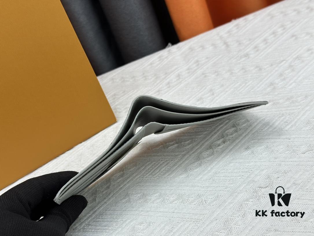 Wallet Original [Actual Item Photography, Own Background] M62901 Louis Vuitton Multiple Wallet in Black Monogram Shadow Calfskin