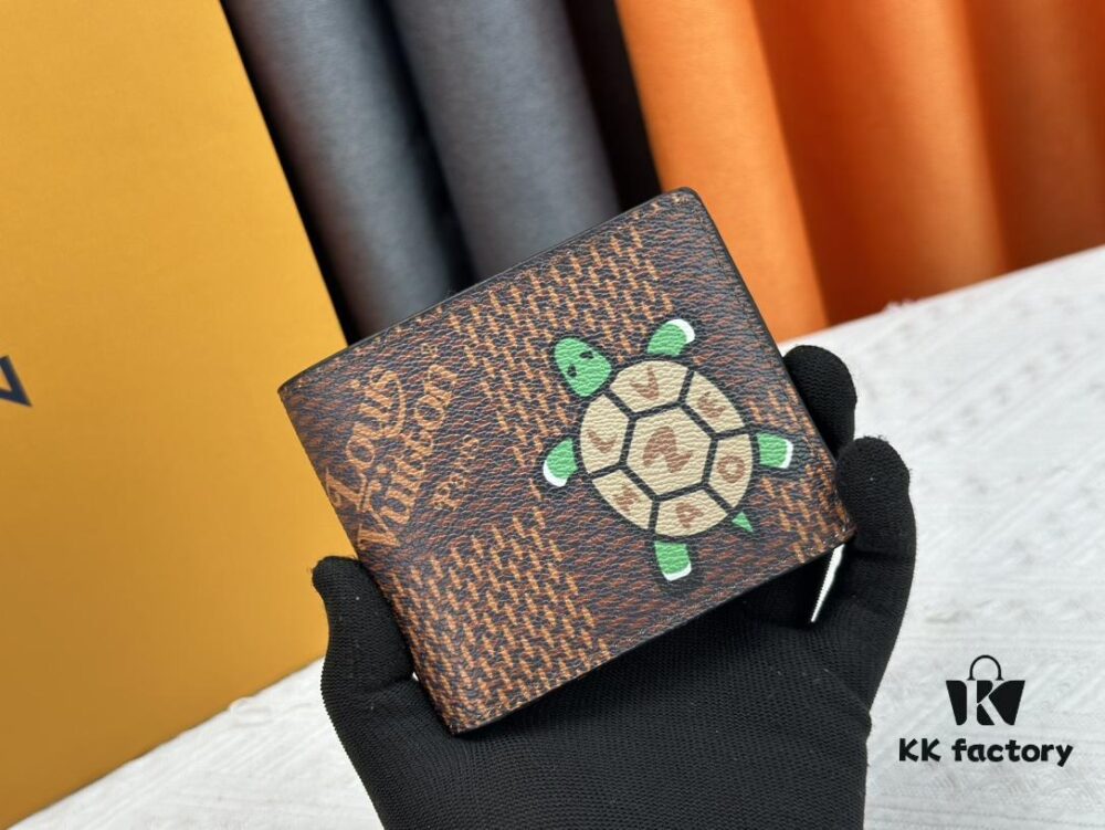 Original Wallet [60895 Large Grid Silk Screen, Actual Product Photography, Original Background] M62901 Louis Vuitton Multiple Wallet