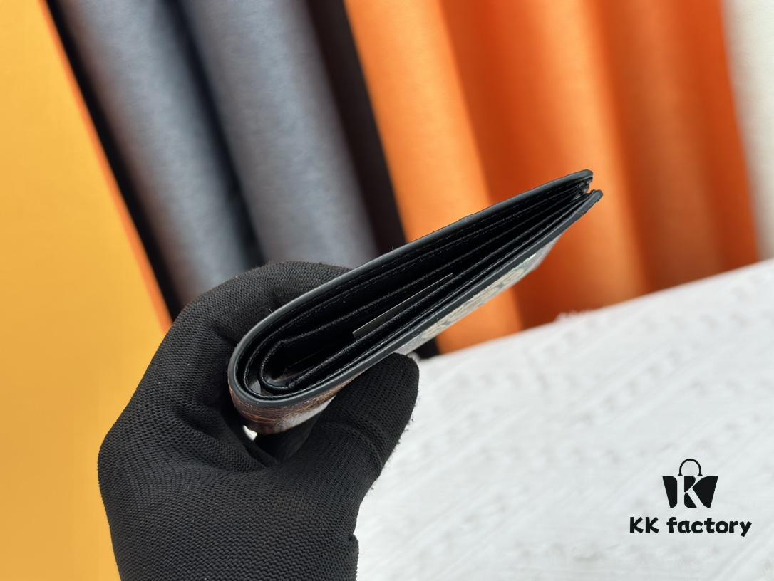 Original Wallet [60895 Large Grid Silk Screen, Actual Product Photography, Original Background] M62901 Louis Vuitton Multiple Wallet