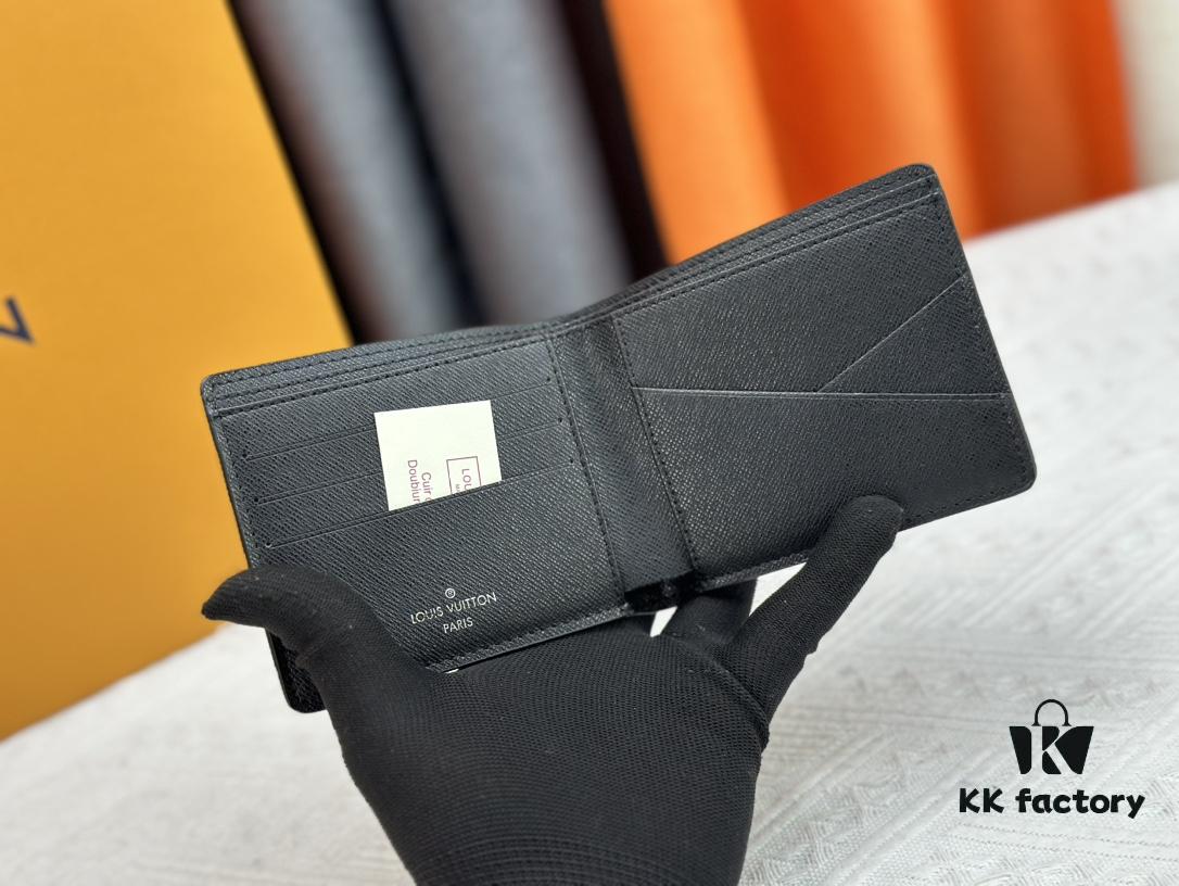 Original Wallet [60895 Large Grid Silk Screen, Actual Product Photography, Original Background] M62901 Louis Vuitton Multiple Wallet