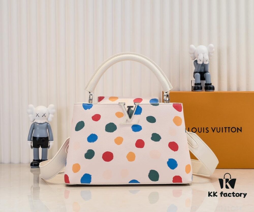 Upgraded M21665 LV x YK Capucines Medium Handbag