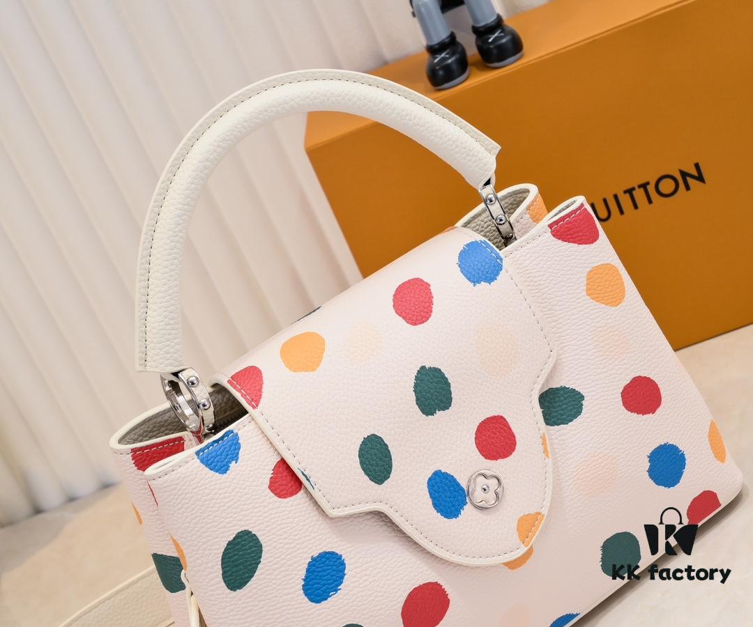 Upgraded M21665 LV x YK Capucines Medium Handbag