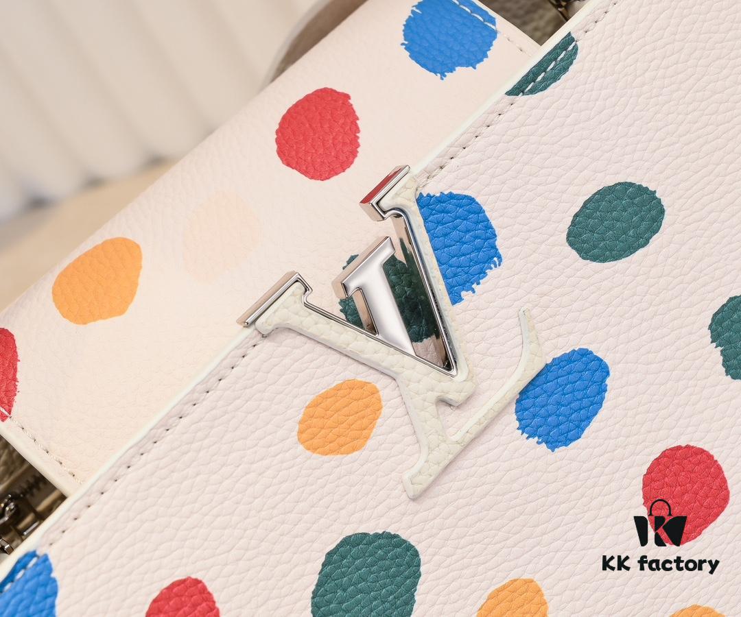 Upgraded M21665 LV x YK Capucines Medium Handbag