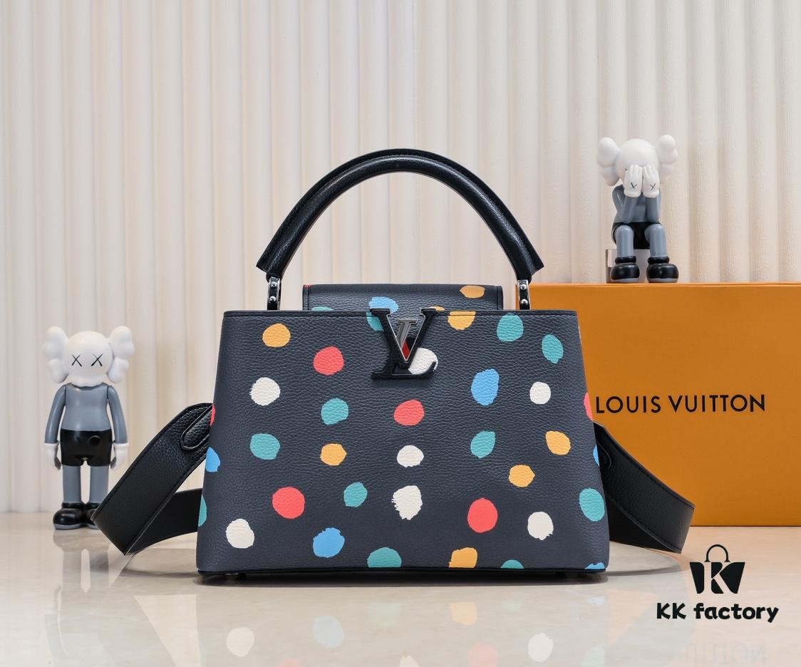 Upgraded M21665 LV x YK Capucines Medium Handbag