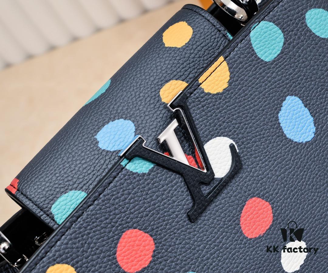 Upgraded M21665 LV x YK Capucines Medium Handbag
