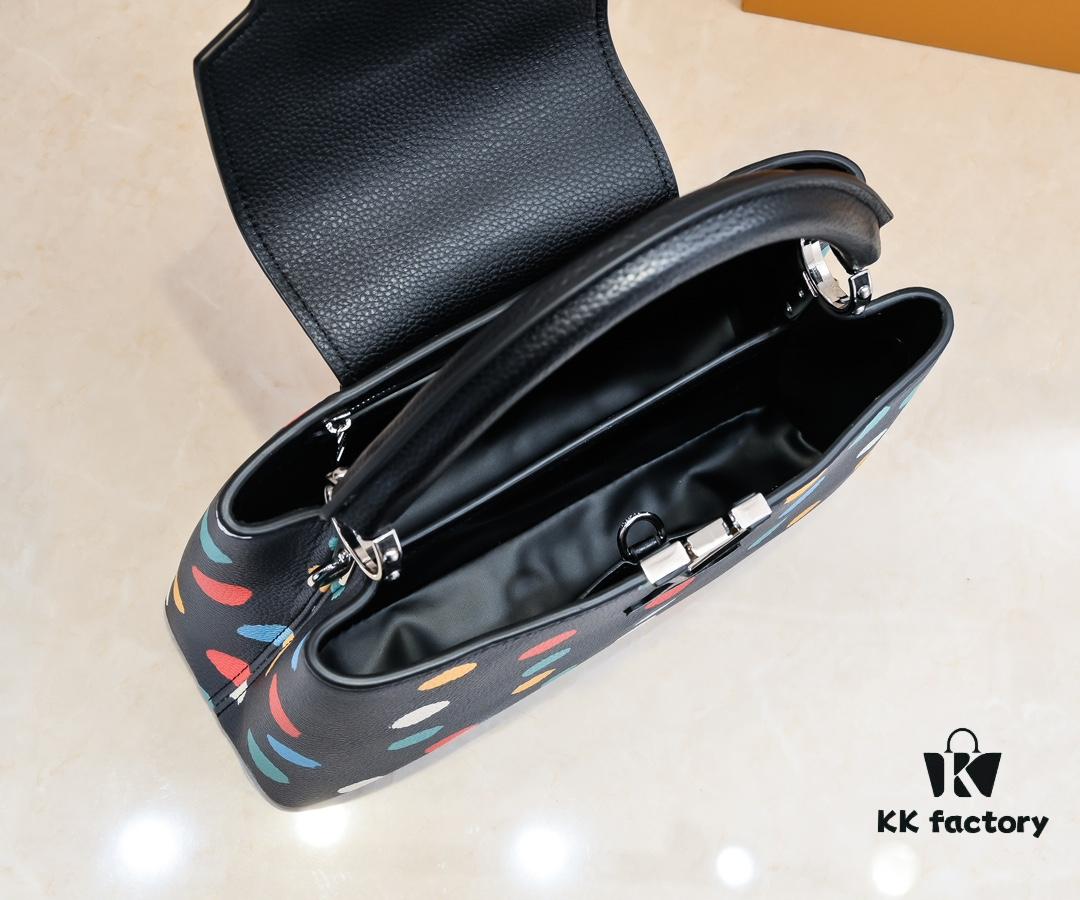 Upgraded M21665 LV x YK Capucines Medium Handbag