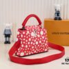 Upgraded M21663 LV x YK Capucines Small Handbag