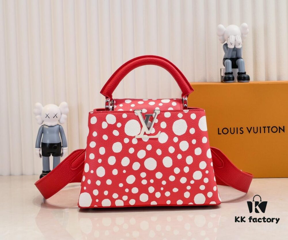 Upgraded M21663 LV x YK Capucines Small Handbag