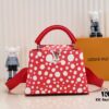Upgraded M21663 LV x YK Capucines Small Handbag