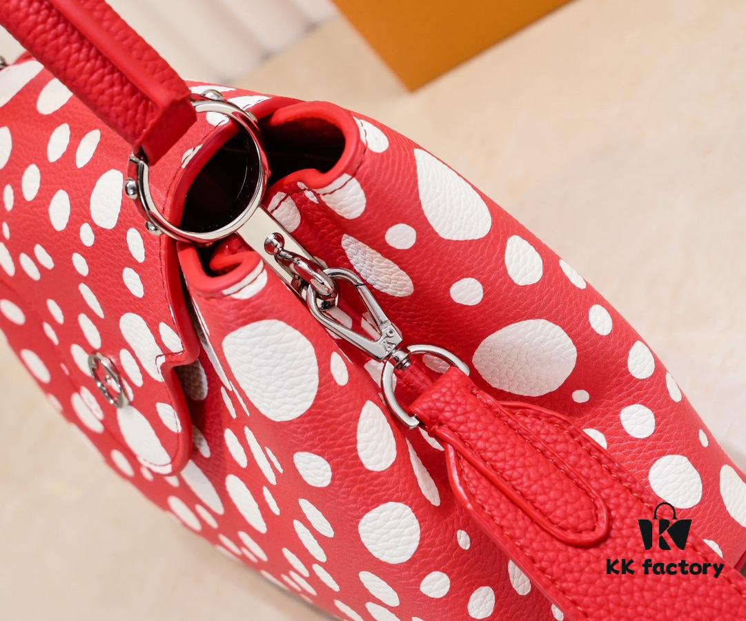 Upgraded M21663 LV x YK Capucines Small Handbag