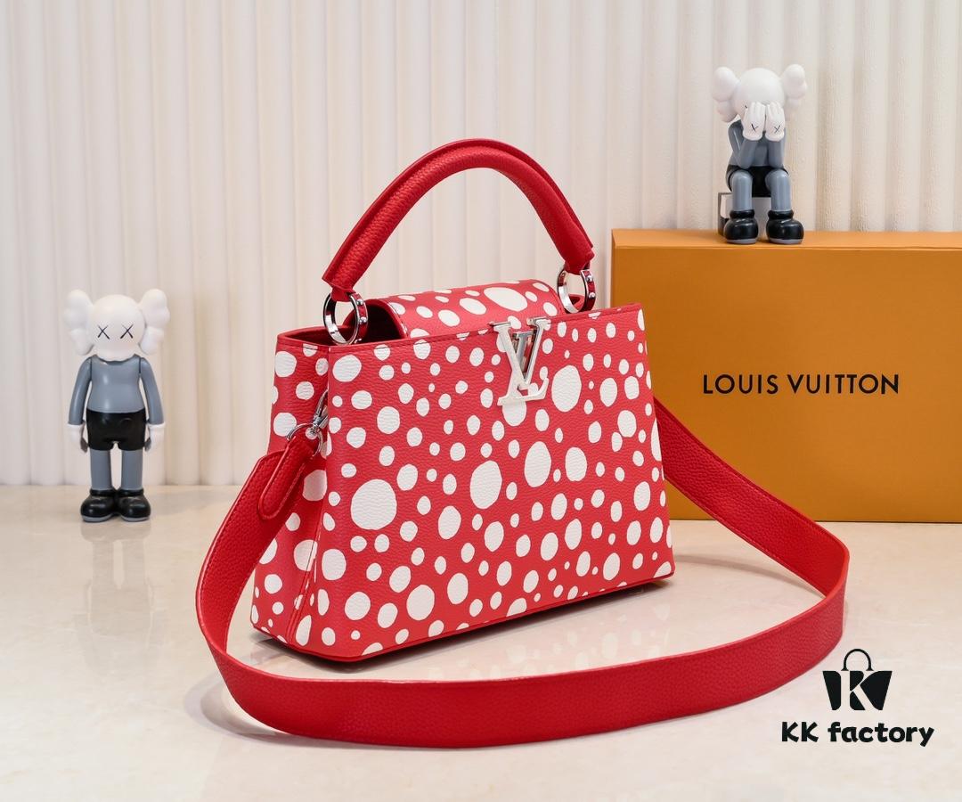 Upgraded M21665 LV x YK Capucines Medium Handbag