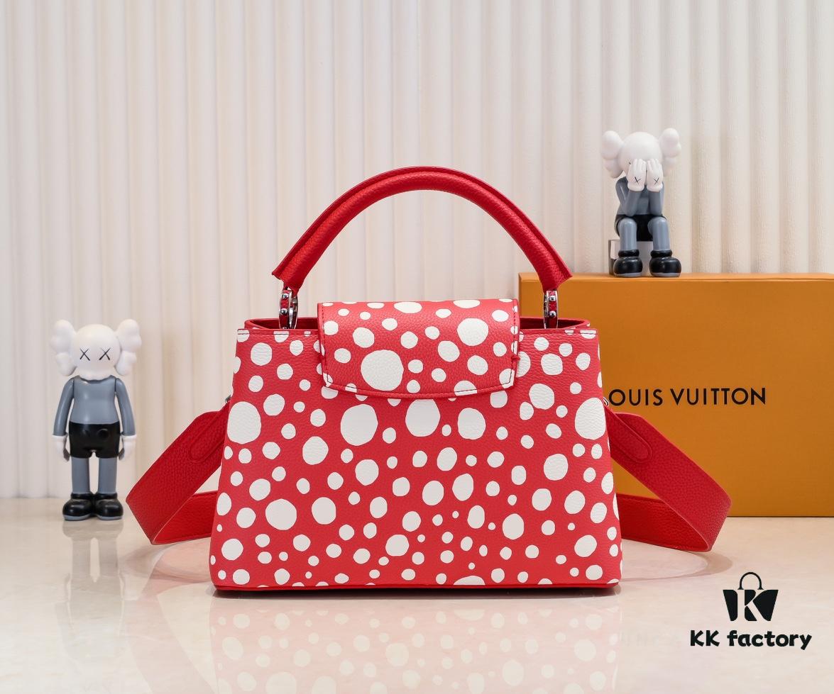 Upgraded M21665 LV x YK Capucines Medium Handbag