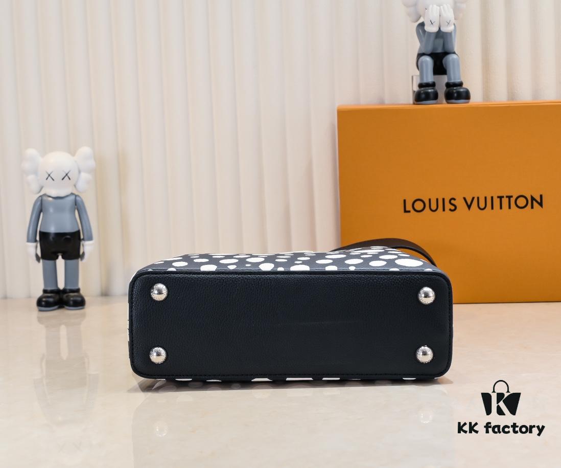 Upgraded M21663 LV x YK Capucines Small Handbag
