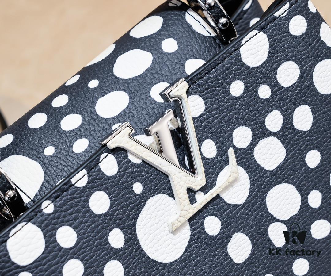 Upgraded M21663 LV x YK Capucines Small Handbag