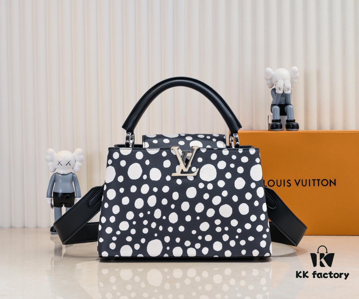 Upgraded M21665 LV x YK Capucines Medium Handbag