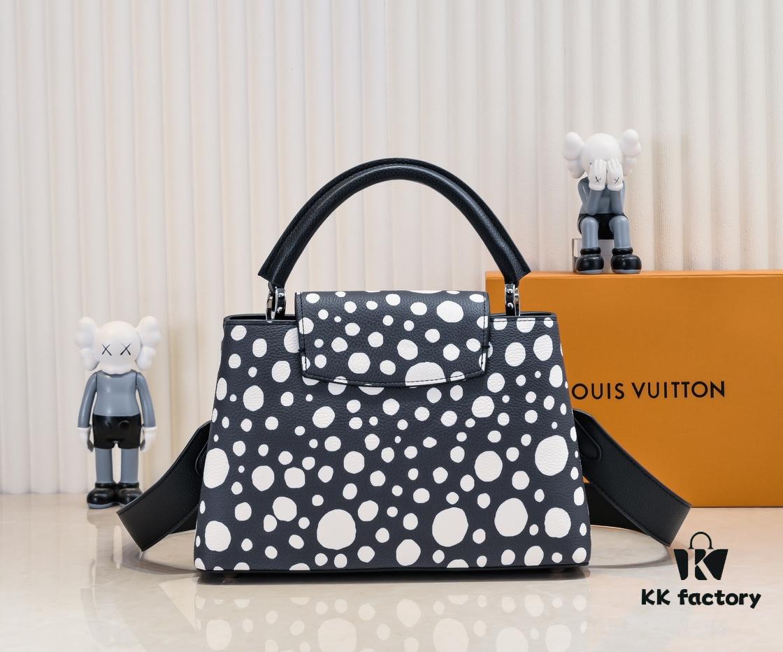 Upgraded M21665 LV x YK Capucines Medium Handbag