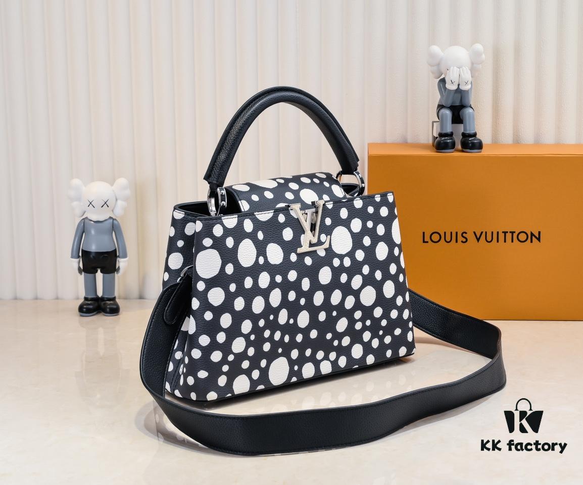 Upgraded M21665 LV x YK Capucines Medium Handbag