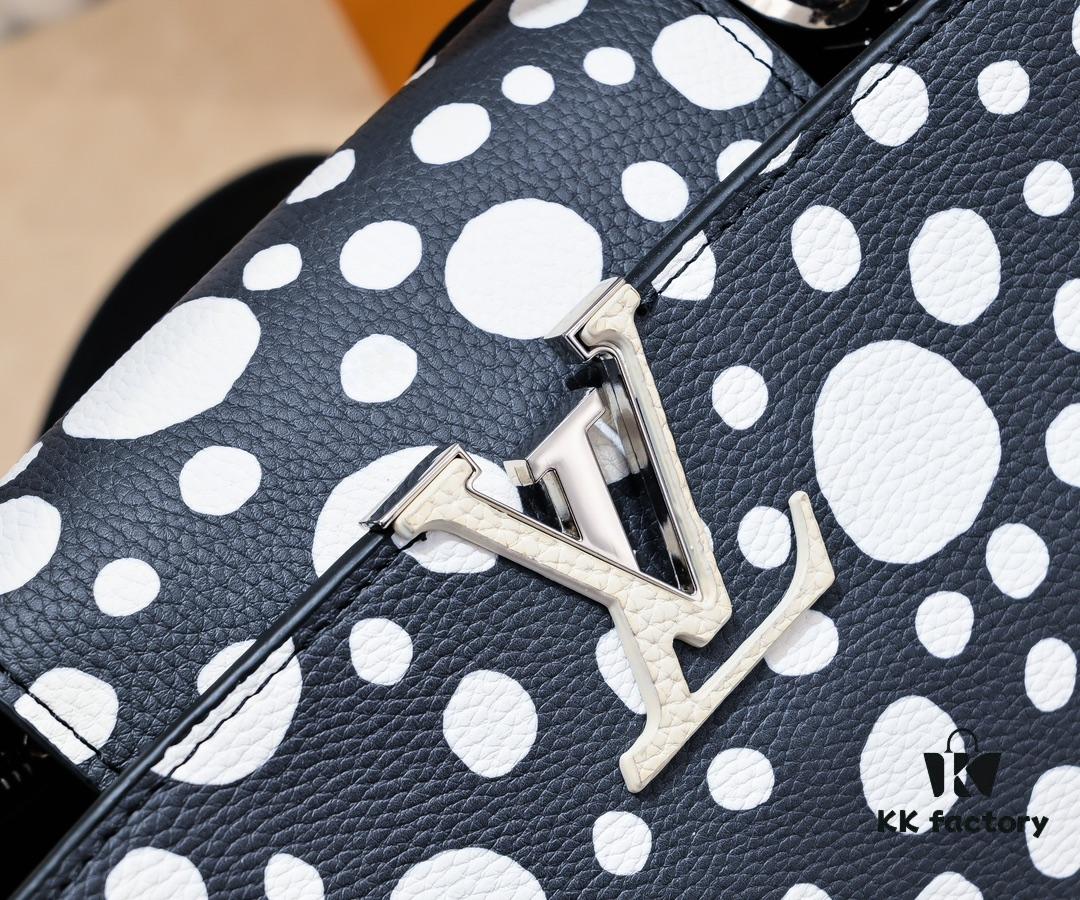 Upgraded M21665 LV x YK Capucines Medium Handbag