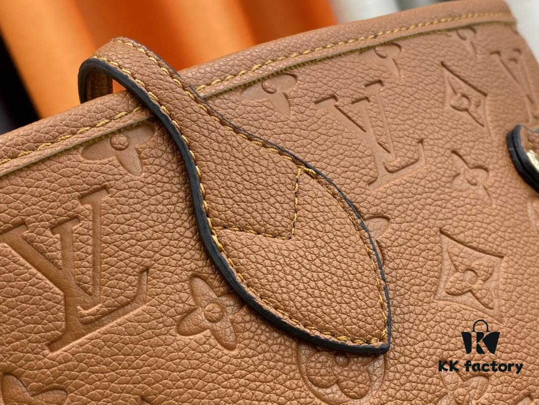 Upgraded Original Version [Exclusive Real-shot M45686 M40995] Petite Floral Pattern Classic Louis Vuitton New Neverfull Tote Bag