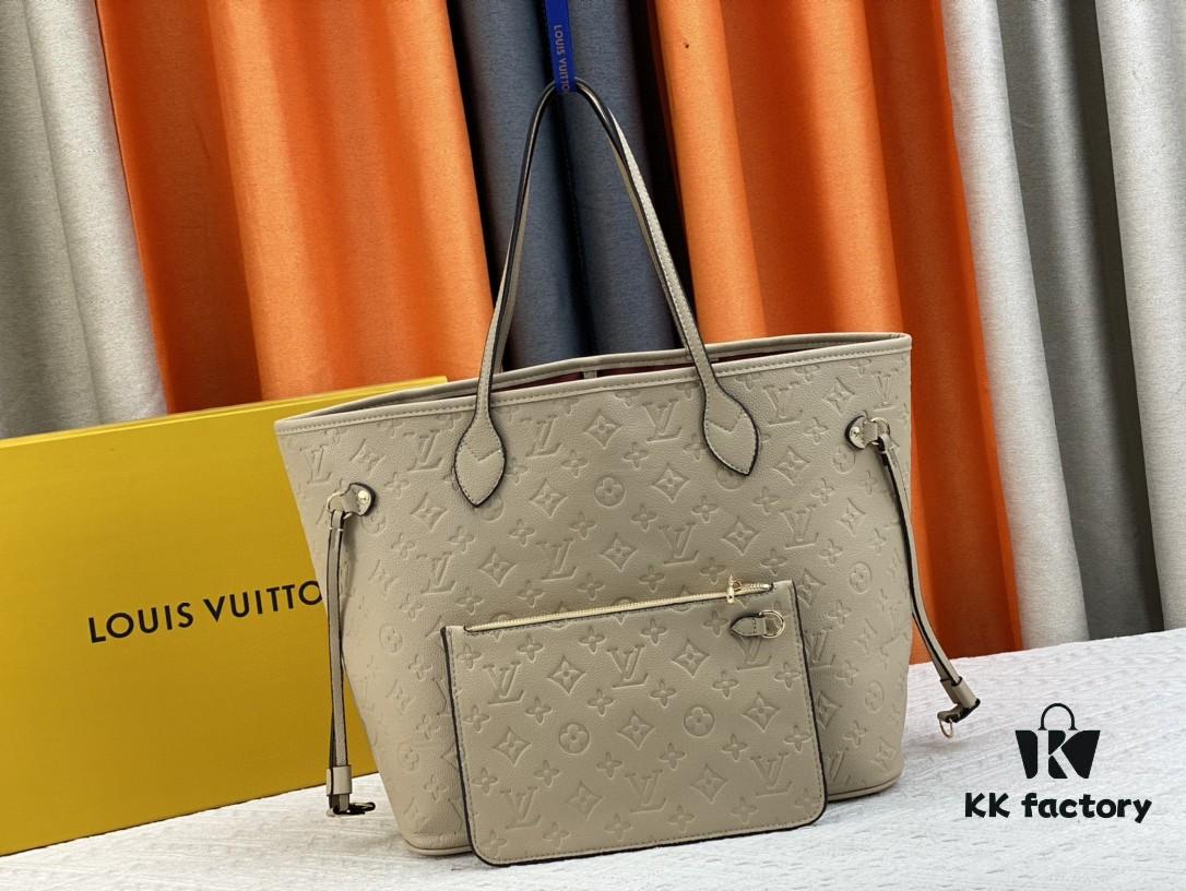 Upgraded Original Version [Exclusive Real Shot M45686 M40995] Petite Floral Pattern Classic Shopping Bag Louis Vuitton New Neverfull