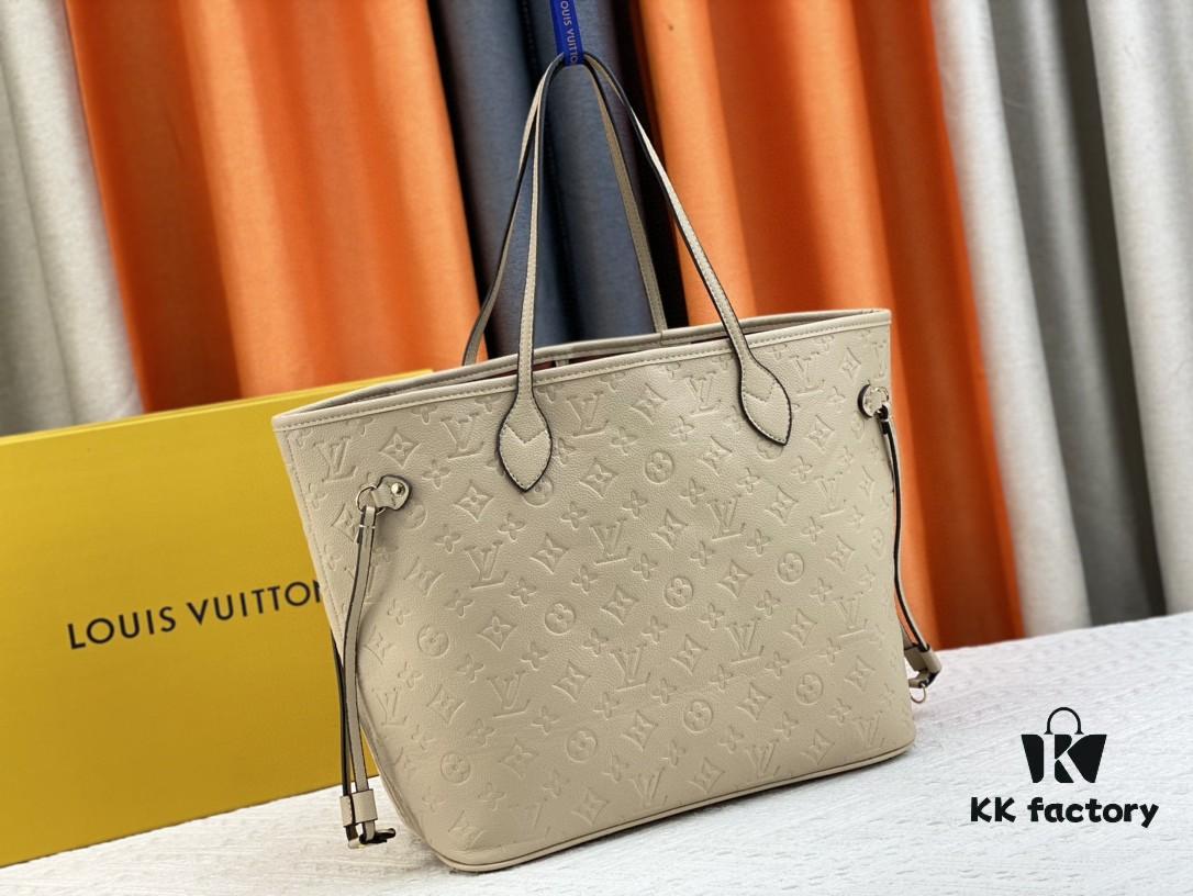 Upgraded Original Version [Exclusive Real Shot M45686 M40995] Petite Floral Pattern Classic Shopping Bag Louis Vuitton New Neverfull