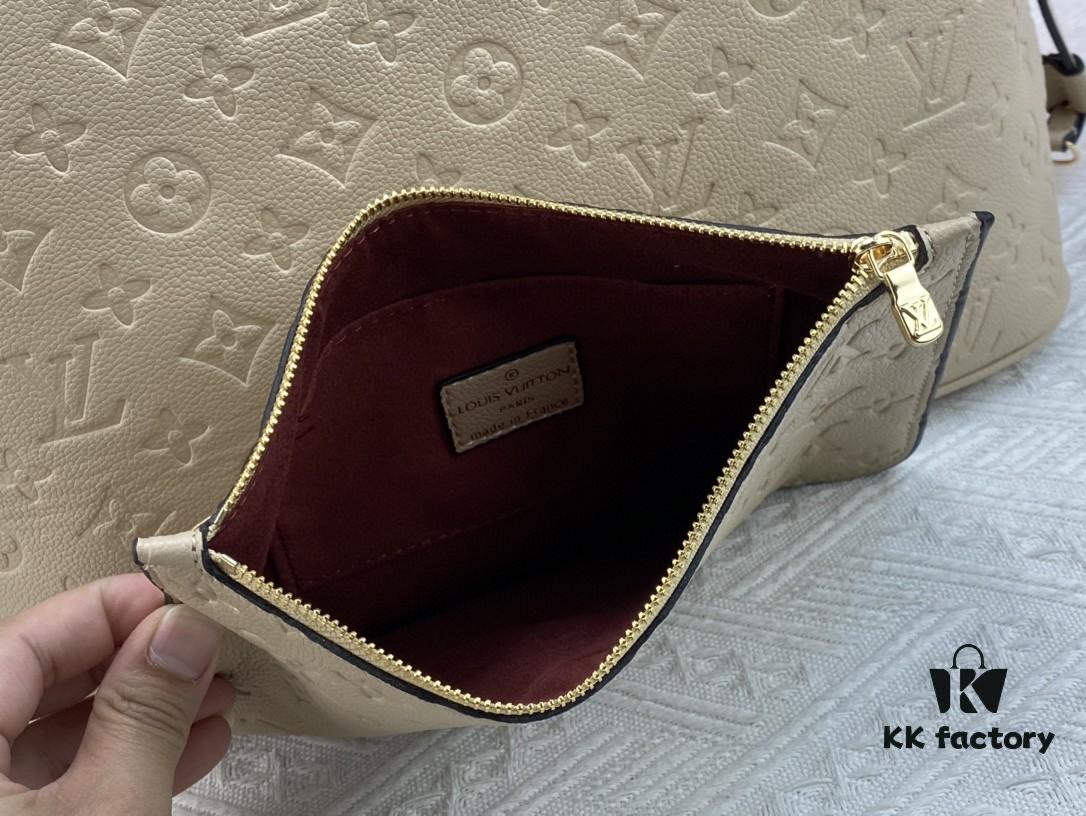 Upgraded Original Version [Exclusive Real Shot M45686 M40995] Petite Floral Pattern Classic Shopping Bag Louis Vuitton New Neverfull