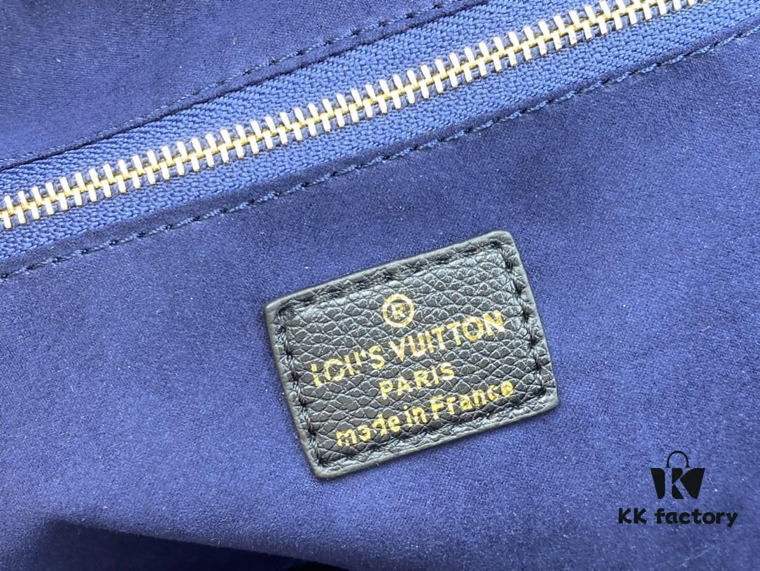 Upgraded Original Version [Exclusive Real Shot M45686 M40995] Small Floral Pressed Louis Vuitton New Neverfull Tote Bag