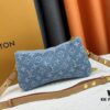 M83003 M83532 Premium Original Monogram New Denim Liv Pochette Fits Snugly on Arm