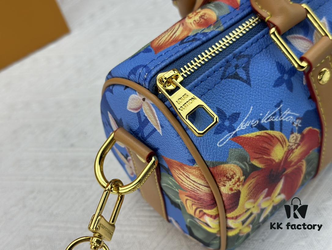 Upgraded Original Version M25440 Gray-Black Colorful, M24999 Bright Blue Colorful, M46271 Black Floral Men's Pillow Bag Series