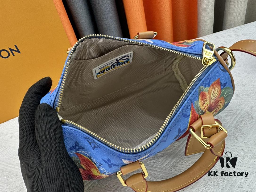 Upgraded Original Version M25440 Gray-Black Colorful, M24999 Bright Blue Colorful, M46271 Black Floral Men's Pillow Bag Series