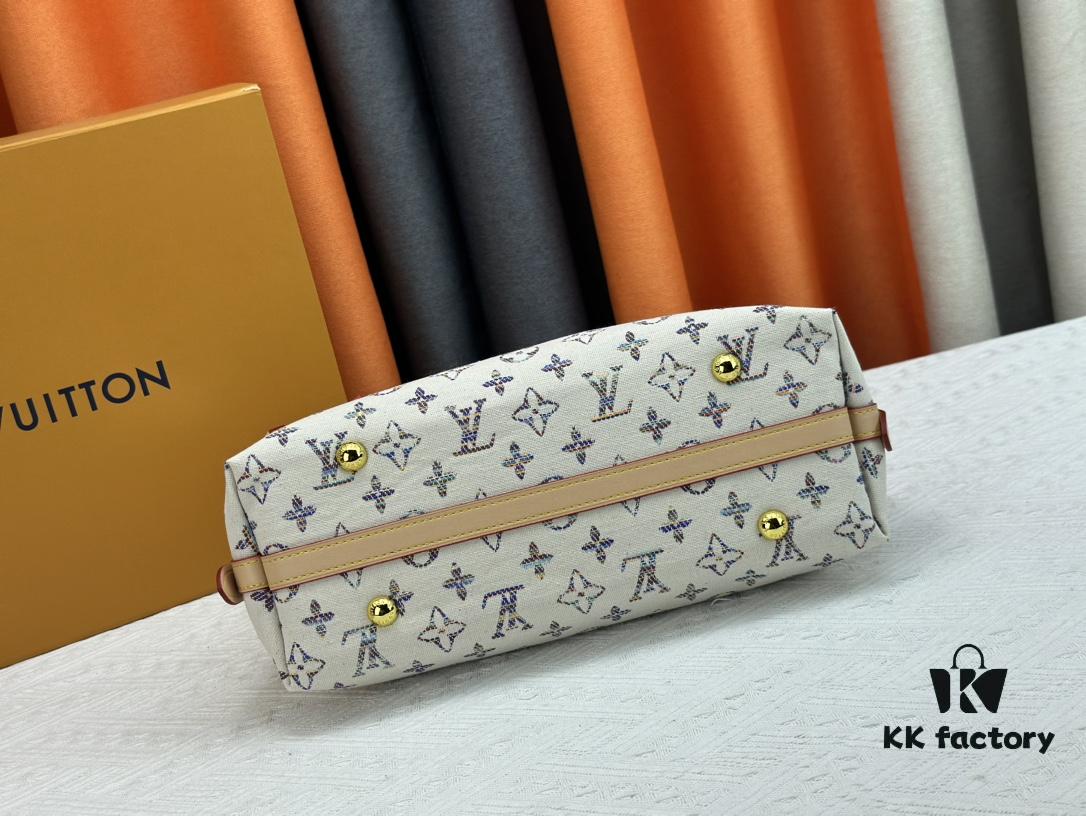 Upgraded Original White Color Flower M24707 M46203 M46197 Louis Vuitton Introduces the New CarryAll Medium Handbag