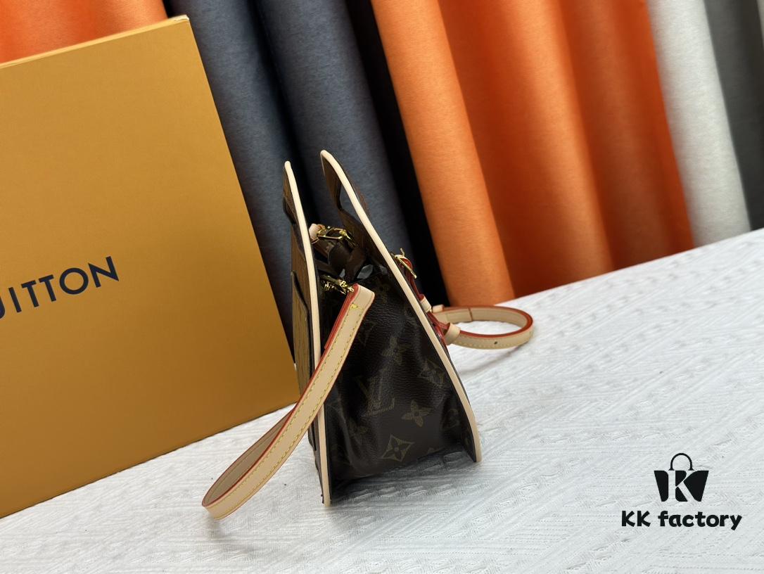 Authentic M47117 M44699 Monogram Flower Women's Round Handbag Around Me Bag