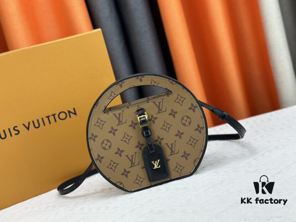 Authentic M47117 M44699 Monogram Flower Women's Round Handbag Around Me Bag