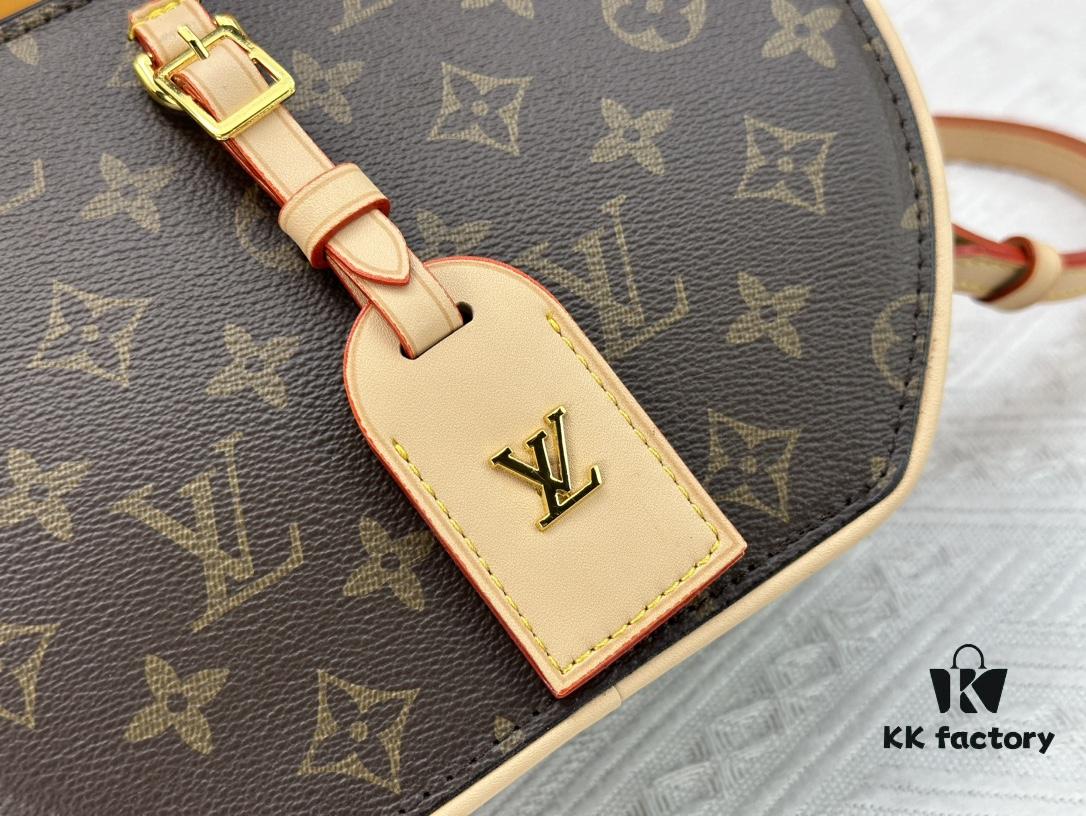 Authentic M47117 M44699 Monogram Flower Women's Round Handbag Around Me Bag