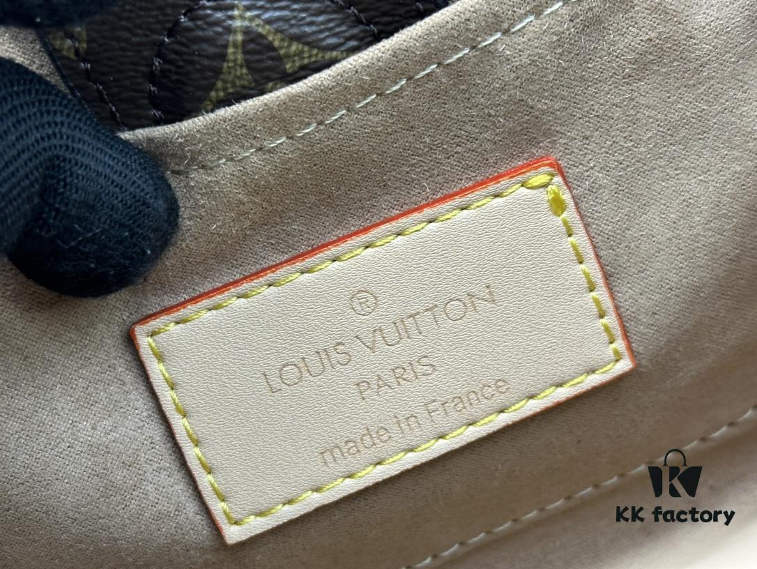 Authentic M47117 M44699 Monogram Flower Women's Round Handbag Around Me Bag