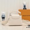 Upgraded Version M21754 White LV x YK Capucines Mini Bag